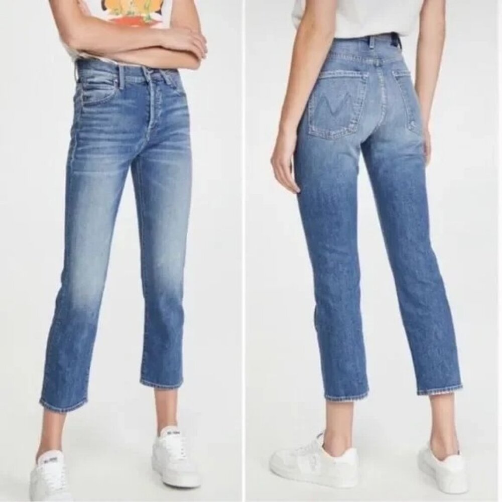 Mother SUPERIOR The Scrapper Ankle Jeans in Cowboys Don't Cry Size 26